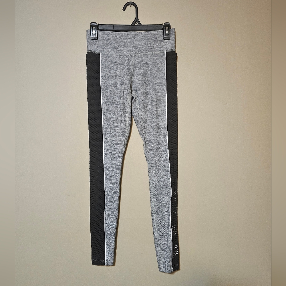 Victoria's Secret PINK Ultimate Black Grey Stretch Yoga Pants Women's Size XS